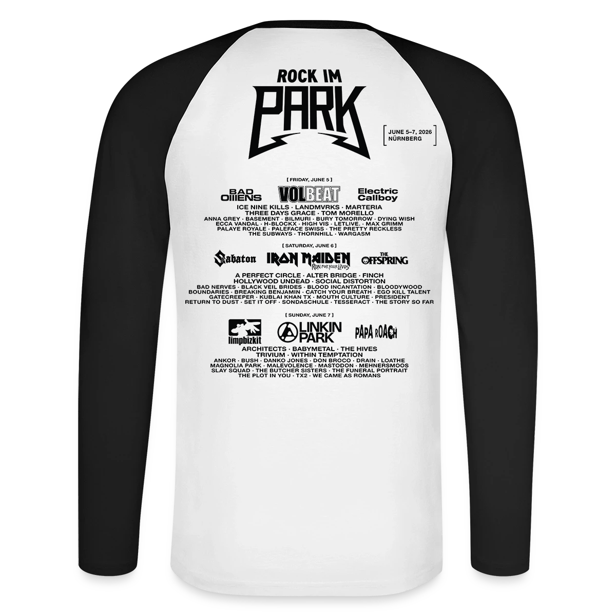 The World Is Mine - Line Up 2026 Unisex Longsleeve