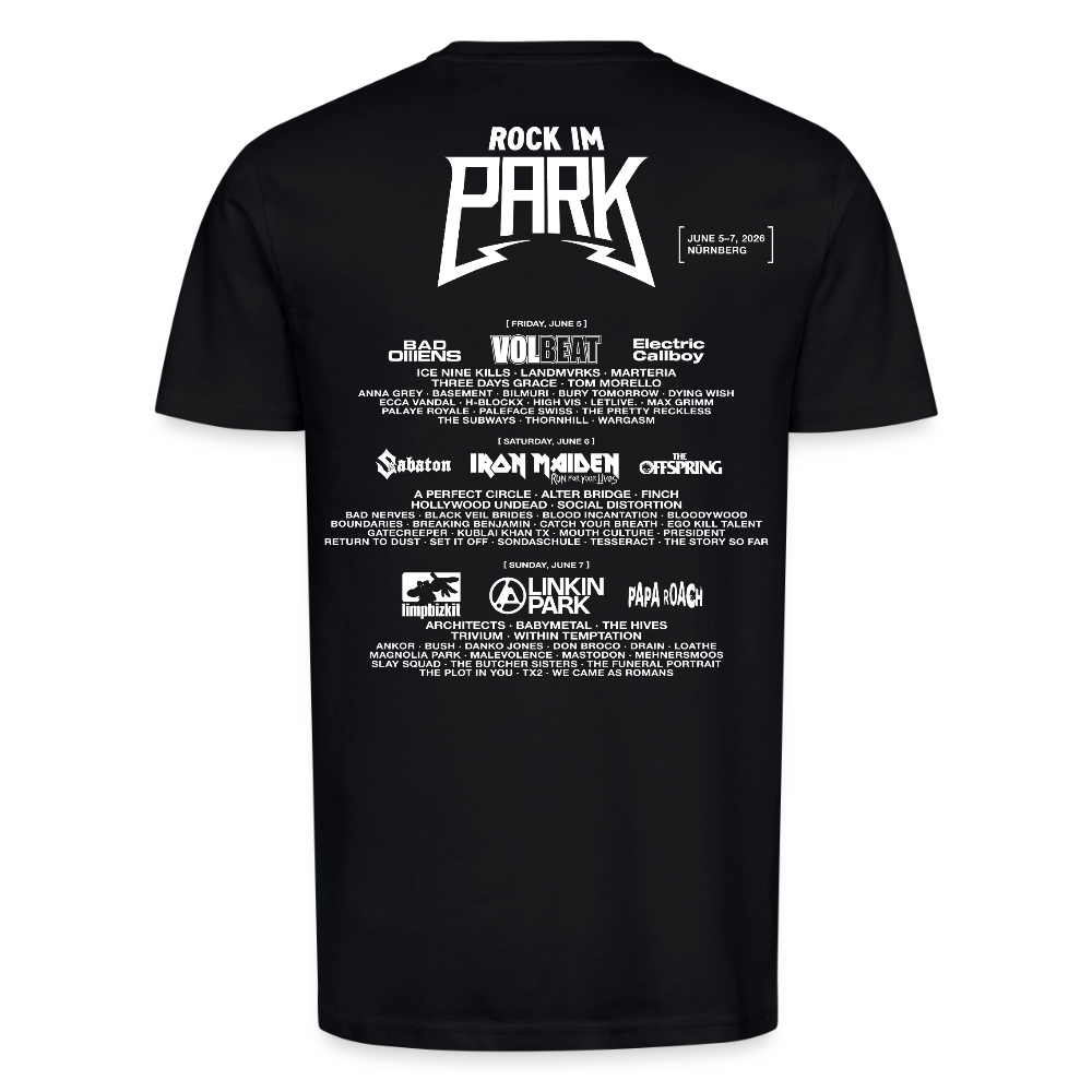 Metamorphosis - Line Up 2026 Unisex T-Shirt - Schwarz