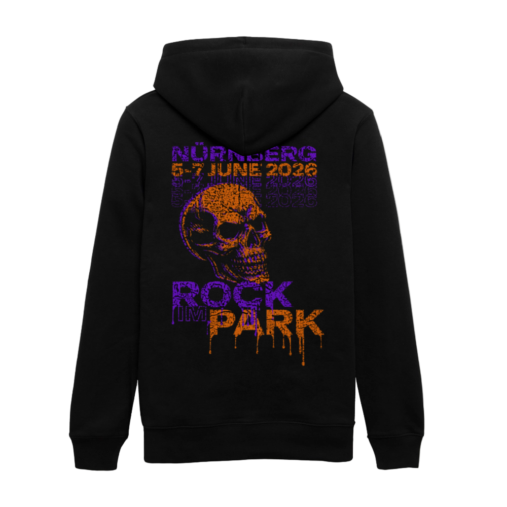 The Park Haunts You - Unisex Organic Hoodie - Schwarz