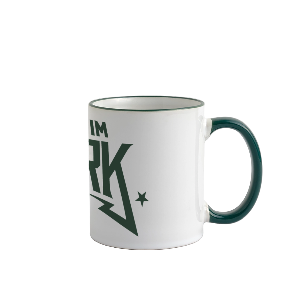 Tasse - Xmas Edition grün - Weiß/Dunkelgrün