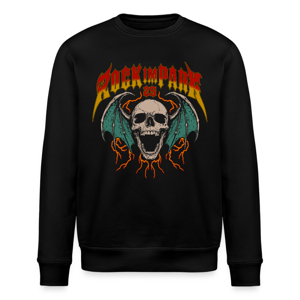 Bat Skull Classic Unisex Sweater - Schwarz