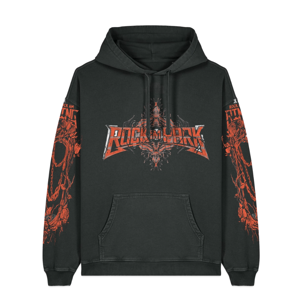 Heavy Iron - Line Up 2026 Vintage Hoodie - Vintage Schwarz