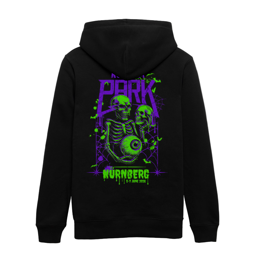 The Park Is Watching You - Unisex Organic Hoodie - Schwarz