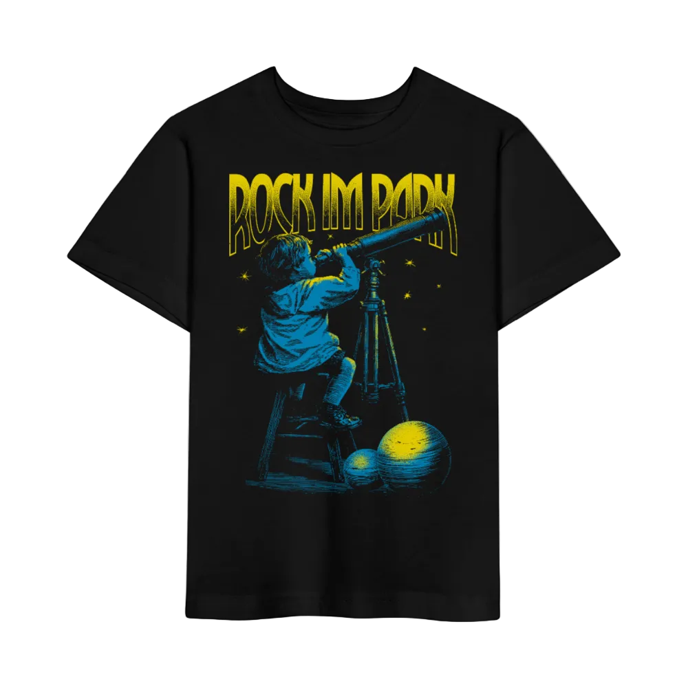 Stargazing - Line Up 2026 Kids T-Shirt - Schwarz