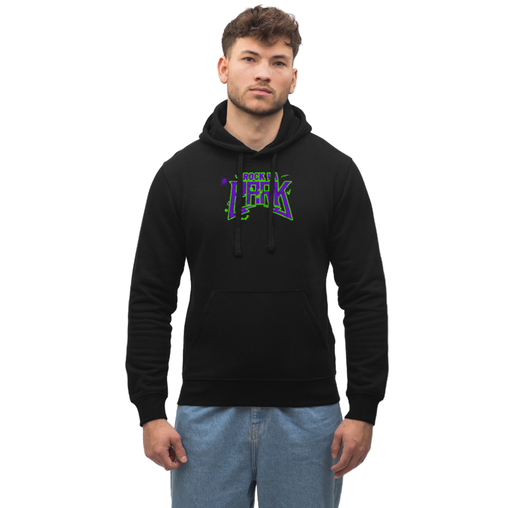 Stanley/Stella Unisex Bio-Hoodie DRUMMER - Schwarz