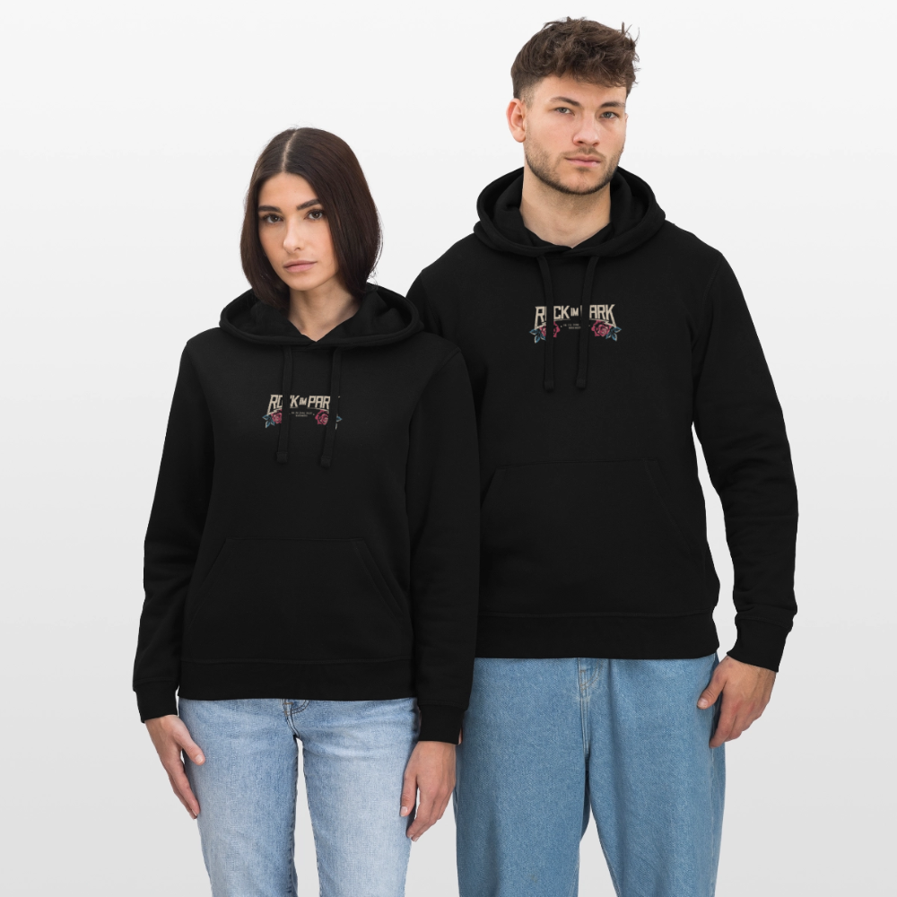 Scorpion N Roses Unisex Hoodie - Schwarz
