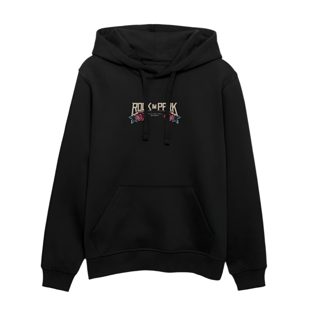 Scorpion N Roses Unisex Hoodie - Schwarz