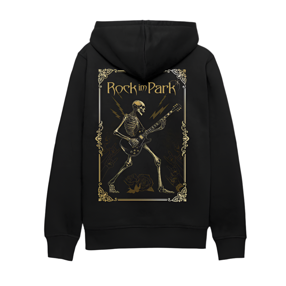 Der Gitarrist - Unisex Organic Hoodie - Schwarz