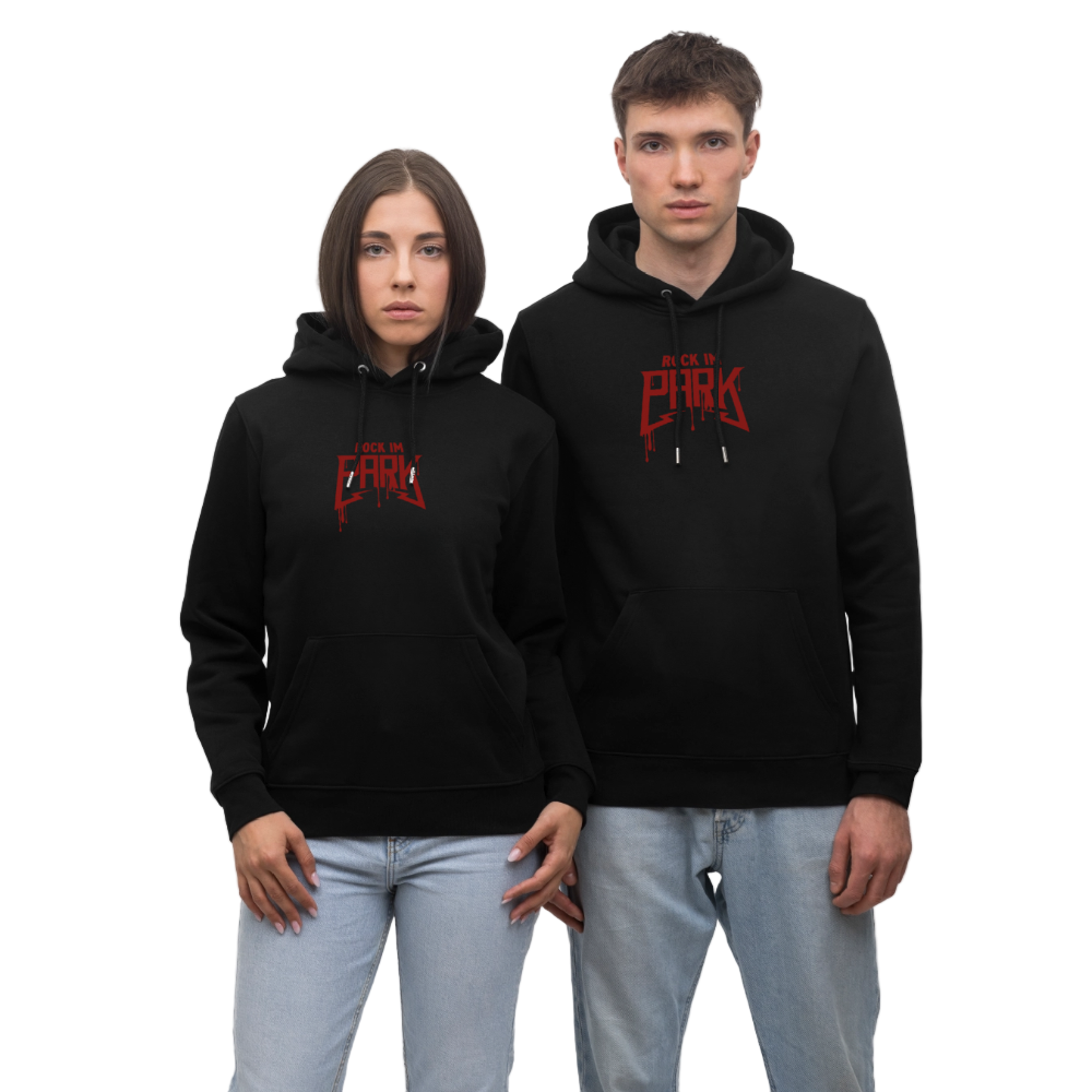 Vampire Bite - Unisex Organic Hoodie - Schwarz