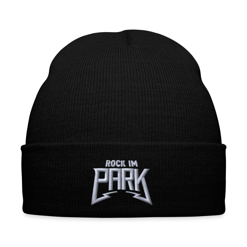 Essential Mütze - weißer Stick - Schwarz