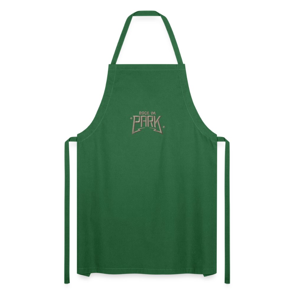 Rock Chef - Schürze mit beigem Stick - Grün