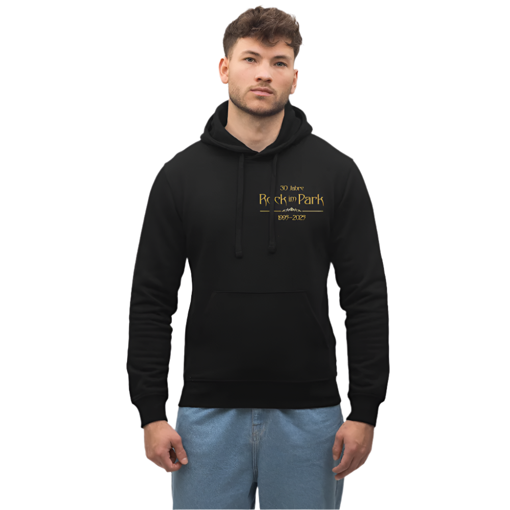 Der Gitarrist - Unisex Organic Hoodie - Schwarz