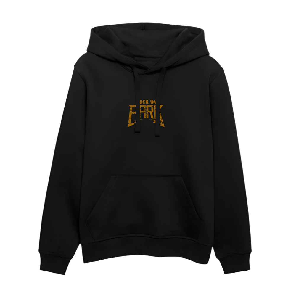 Burning Skull - Unisex Organic Hoodie - Schwarz