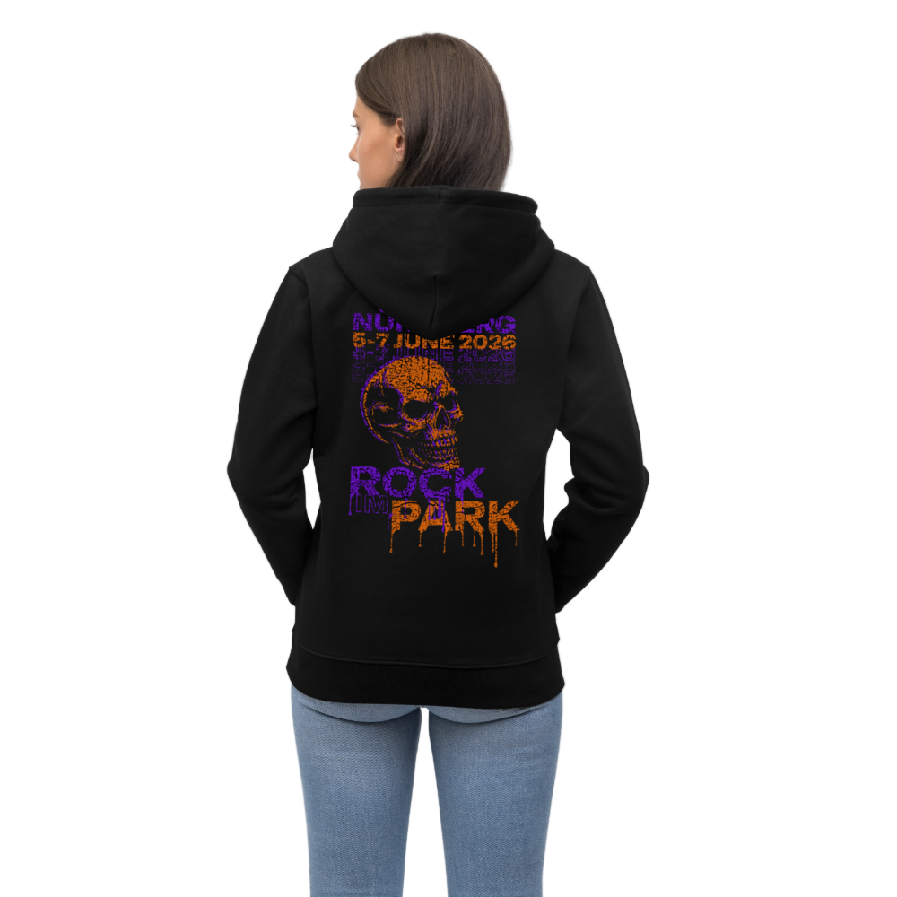 The Park Haunts You - Unisex Organic Hoodie - Schwarz