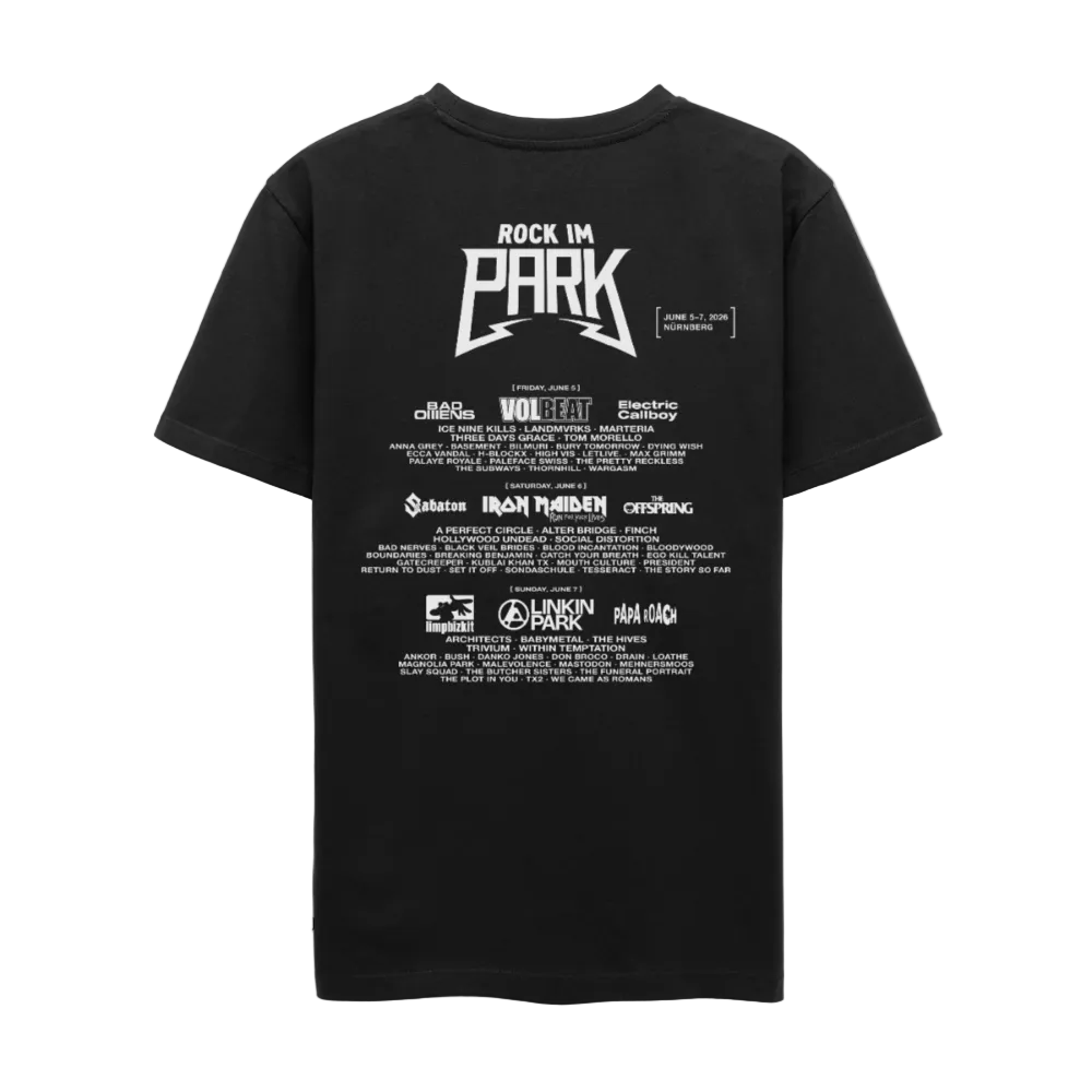 Metamorphosis - Line Up 2026 Unisex T-Shirt - Schwarz