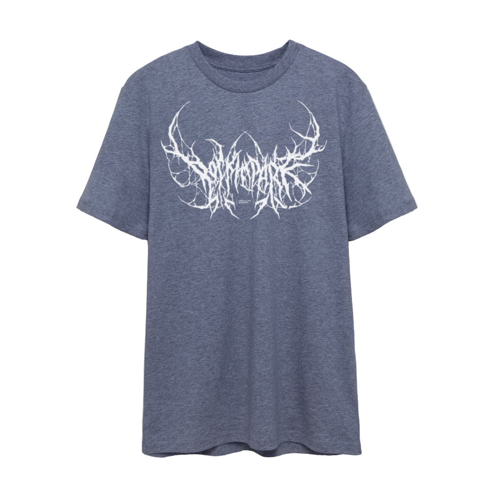 White Death - Line Up Unisex T-Shirt - Dunkelblau meliert