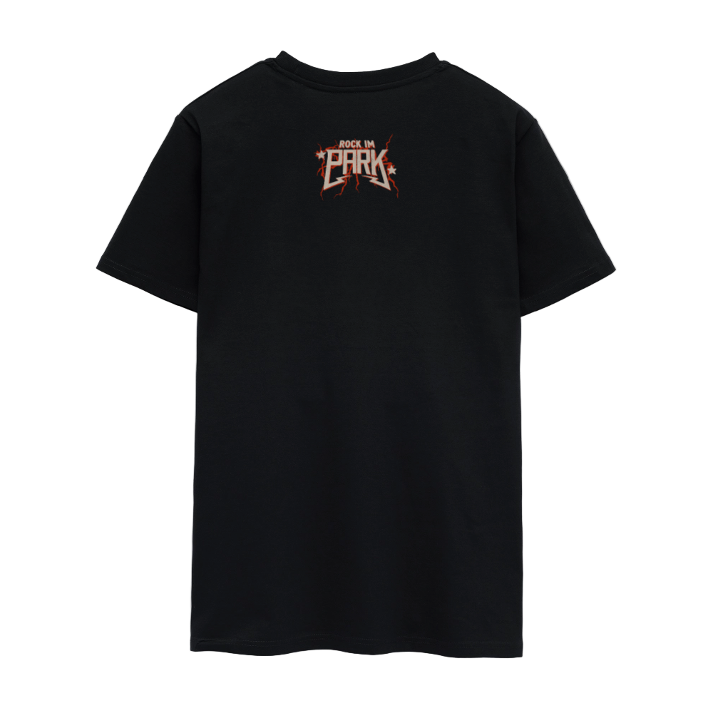 Inferno Skull - Unisex T-Shirt - Schwarz