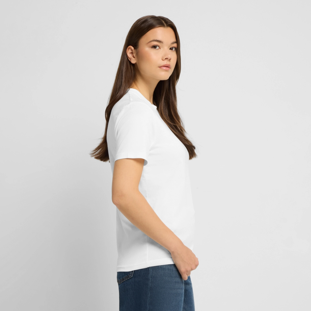 Kiss her in the moshpit - weißes Valentinstagsshirt - Weiß