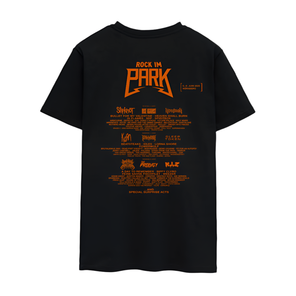 Glow in the deep (40 Anniversary) - Unisex Line Up T-Shirt - Schwarz