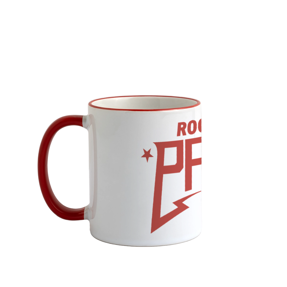 Tasse - Xmas Edition rot - Weiß/Rot