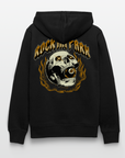 Burning Skull - Unisex Organic Hoodie - Schwarz