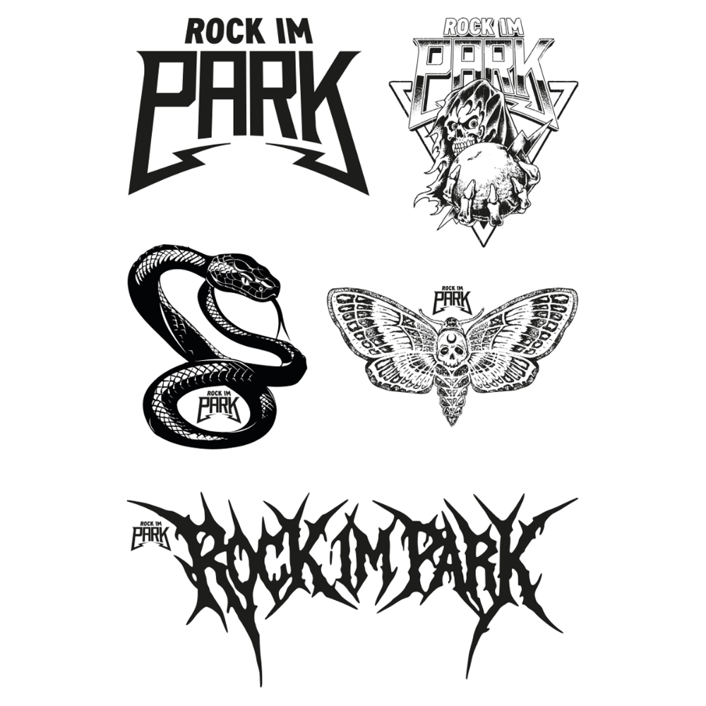 Sticky Tattoo - gemustert