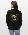 Burning Skull - Unisex Organic Hoodie - Schwarz