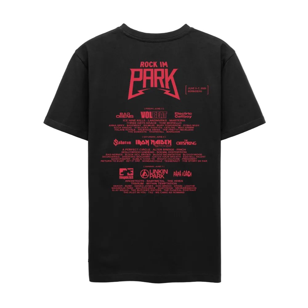 Dark Demon - Line Up 2026 Unisex T-Shirt - Schwarz