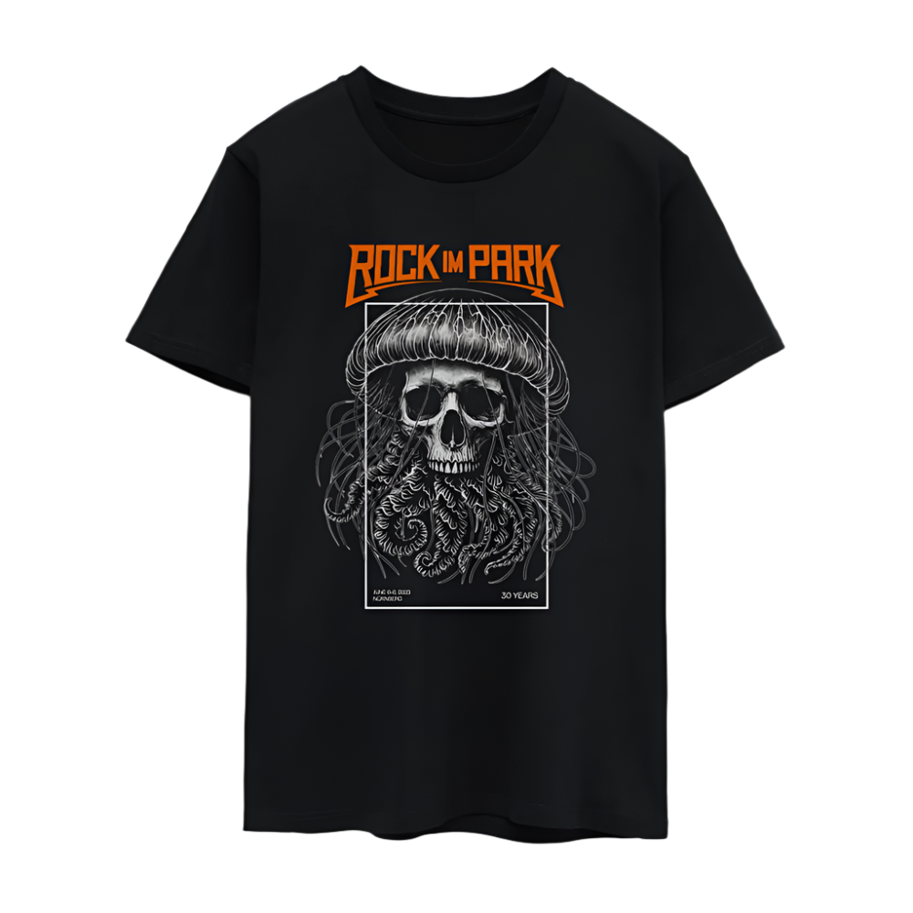 Glow in the deep (40 Anniversary) - Unisex Line Up T-Shirt - Schwarz