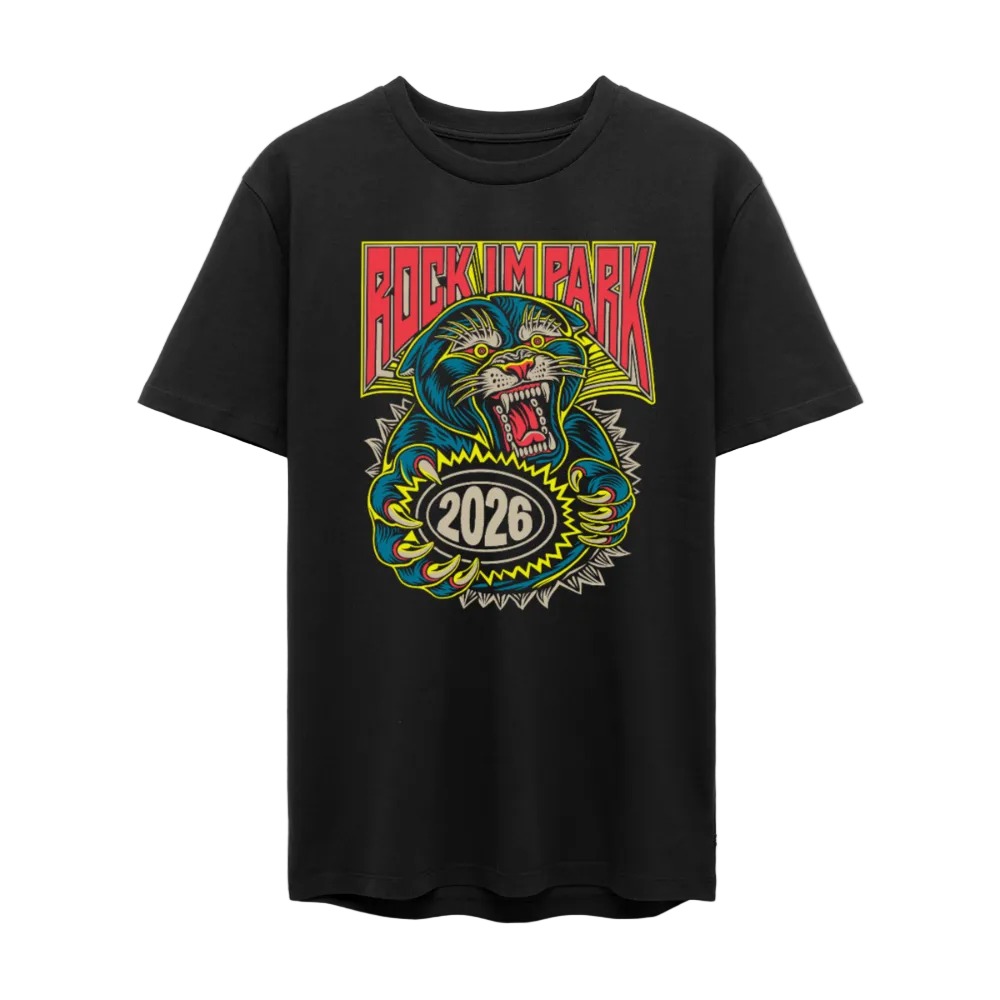 Florian Schommer x Rock im Park - Line Up 2026 Unisex T-Shirt - Schwarz