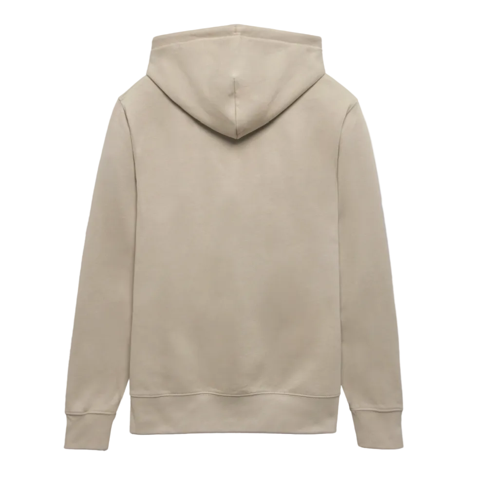 Essential Unisex Organic Hoodie - weißer Stick - Beige