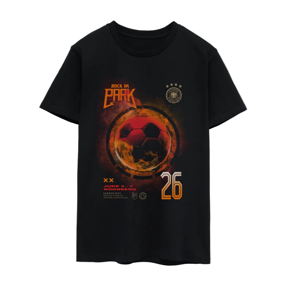 Kickoff 2026 - schwarzes Unisex T-Shirt - Schwarz