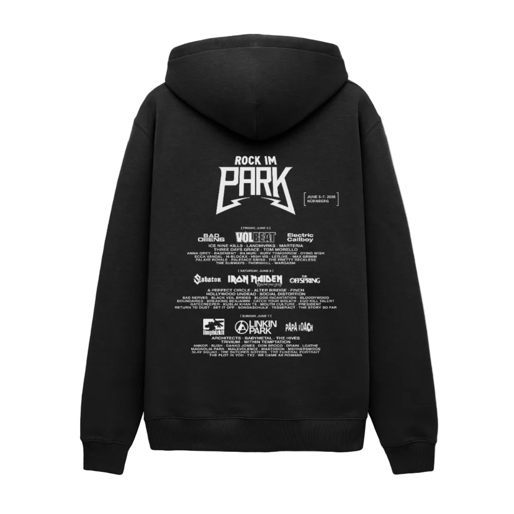 Space Skull - Line Up 2026 Unisex Hoodie - Schwarz