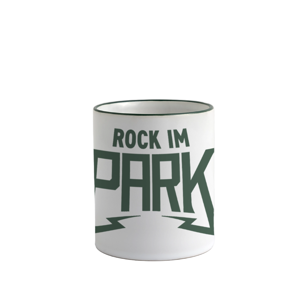 Tasse - Xmas Edition grün - Weiß/Dunkelgrün