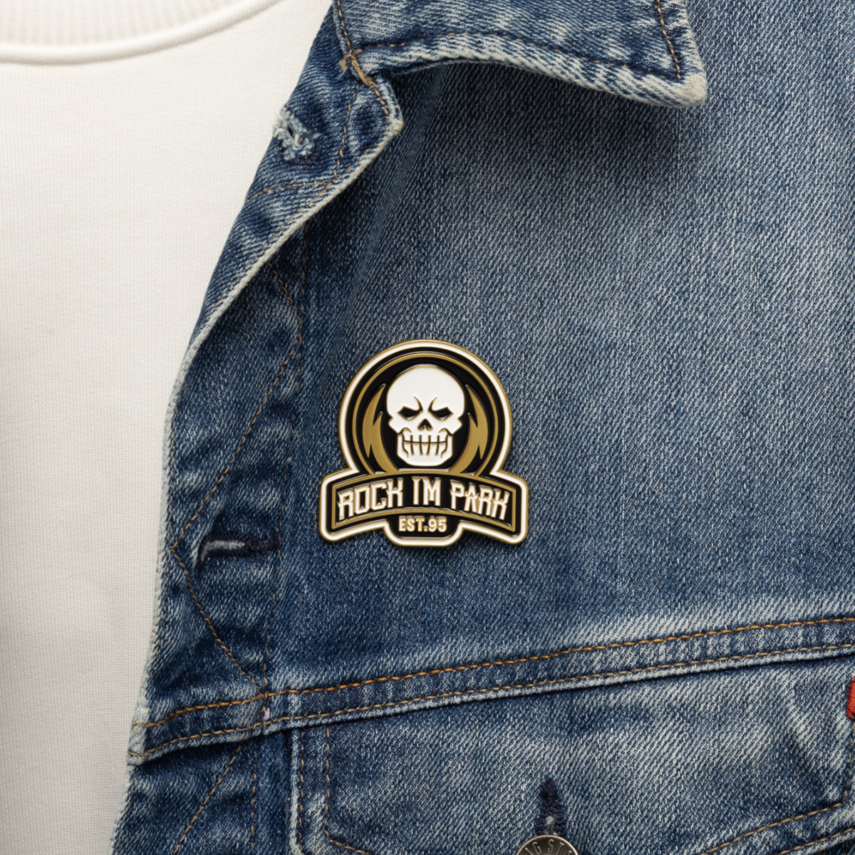 Pin Rock Skull