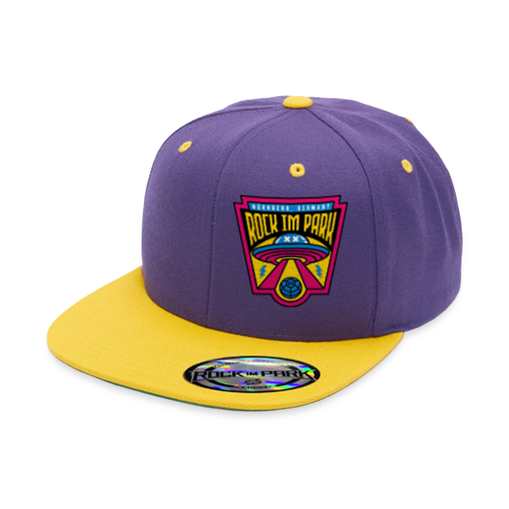 Rock im Park Purple/Yellow - Snapback Cap - purple