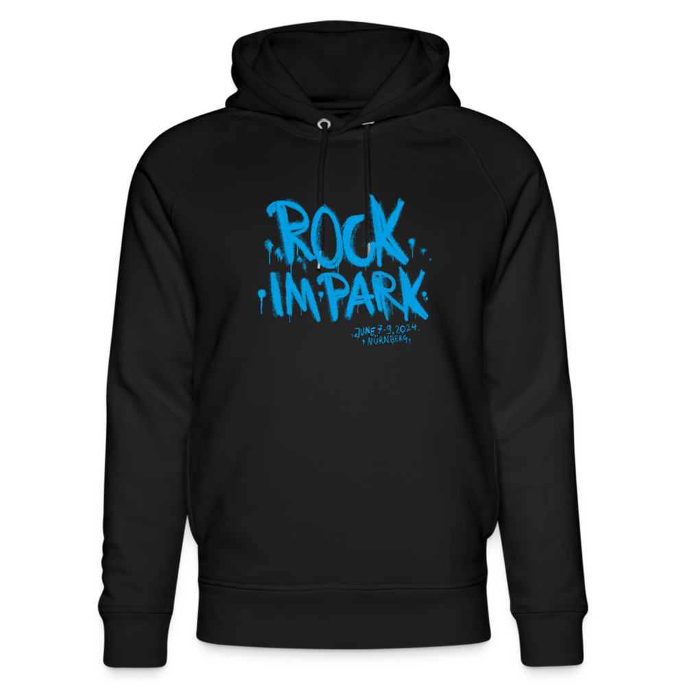 Rockfitti - Unisex Organic Hoodie - Schwarz